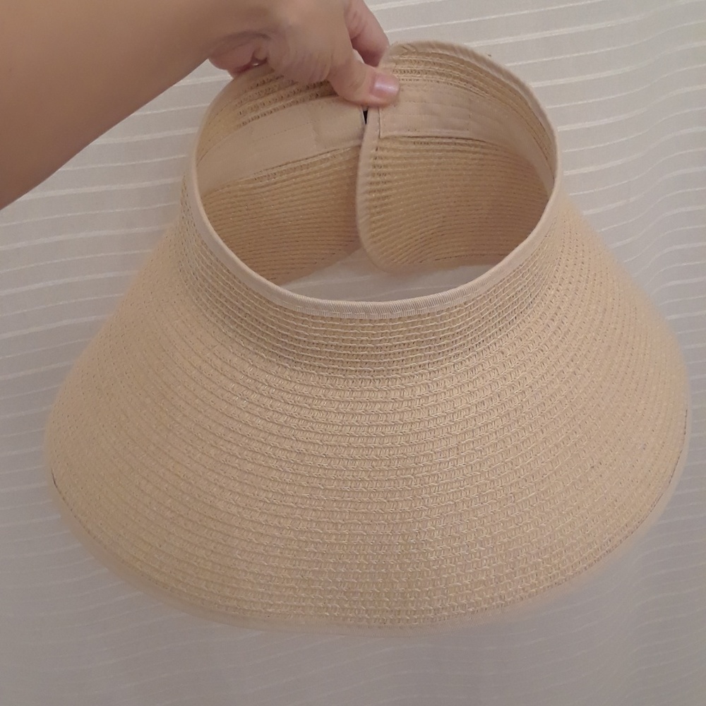 Foldable straw visor - Picture 2 of 4